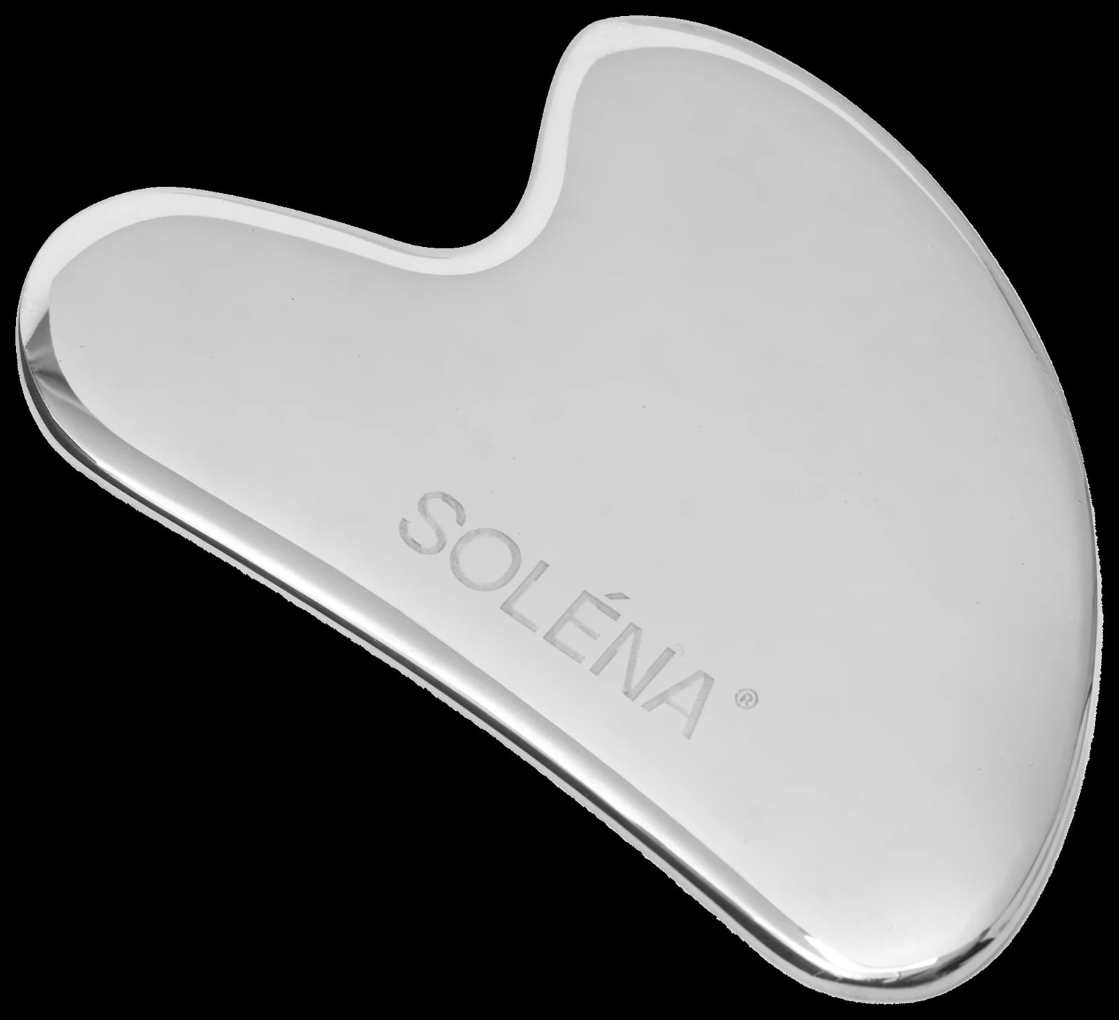 SOLÉNA 304 stainless steel Gua Sha in a traditional shape